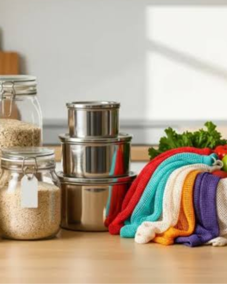 5 substitutos simples para eliminar o plástico filme e reduzir o uso de recipientes plásticos na sua cozinha